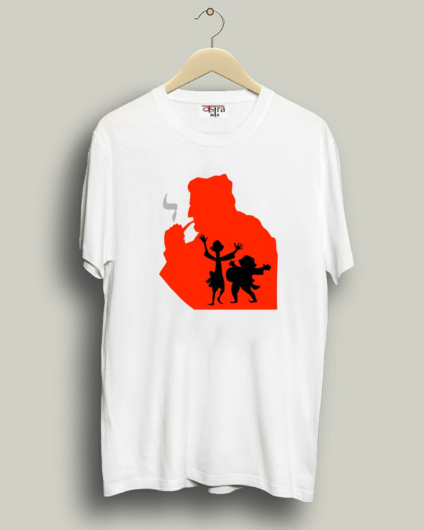 Satyajit Ray - Unisex Bengali Graphic printed t-shirt - Image 4