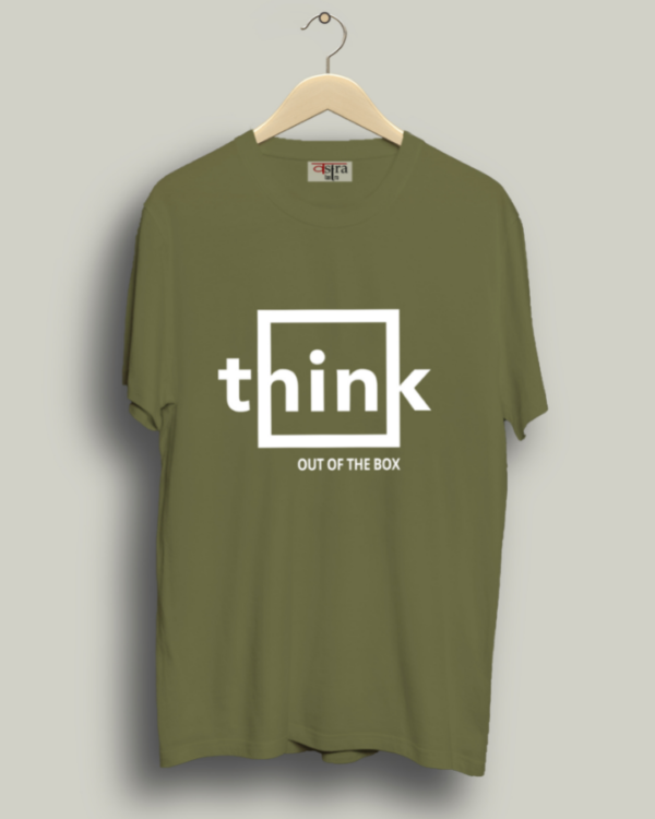 Think Out of The Box - Unisex Bengali Graphic printed t-shirt