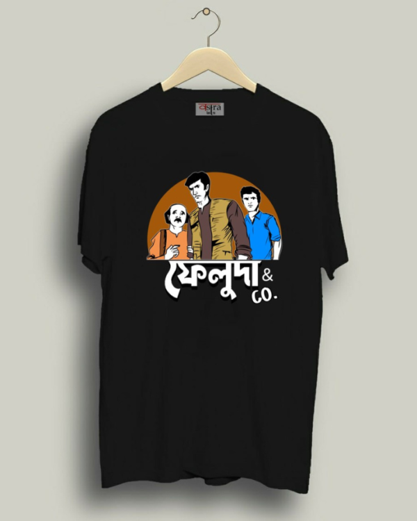 Feluda - Unisex Bengali Graphic printed t-shirt - Image 7