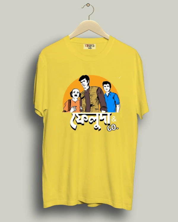 Feluda - Unisex Bengali Graphic printed t-shirt - Image 4