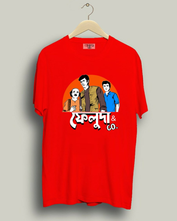 Feluda - Unisex Bengali Graphic printed t-shirt - Image 3