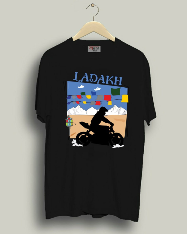 Ladakh - Unisex Bengali Graphic printed t-shirt - Image 7