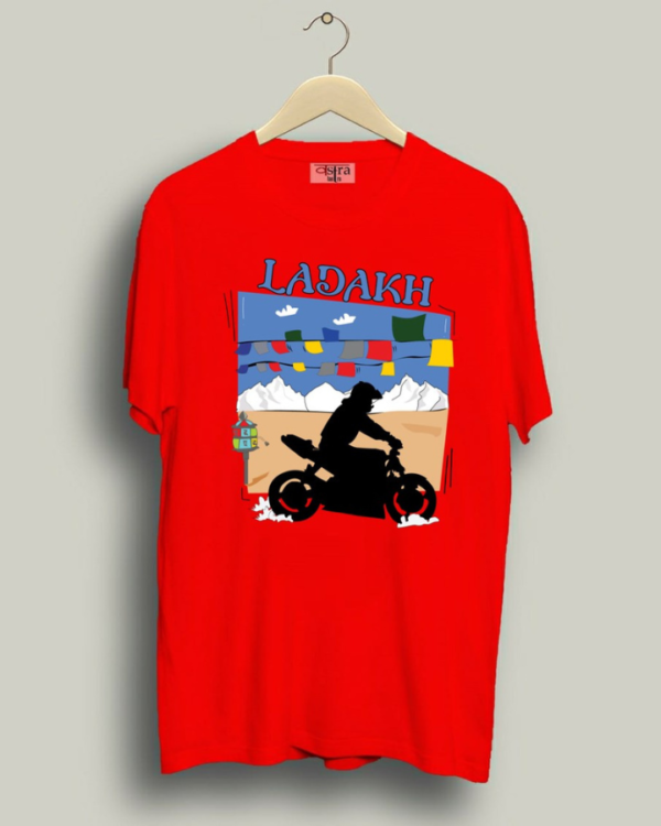 Ladakh - Unisex Bengali Graphic printed t-shirt - Image 4
