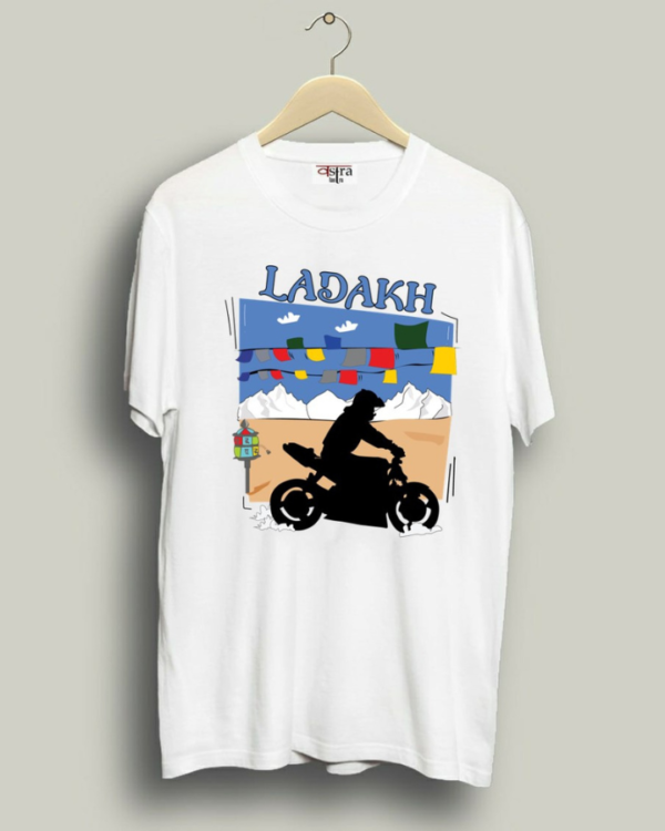 Ladakh - Unisex Bengali Graphic printed t-shirt - Image 3