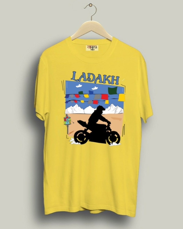 Ladakh - Unisex Bengali Graphic printed t-shirt - Image 2