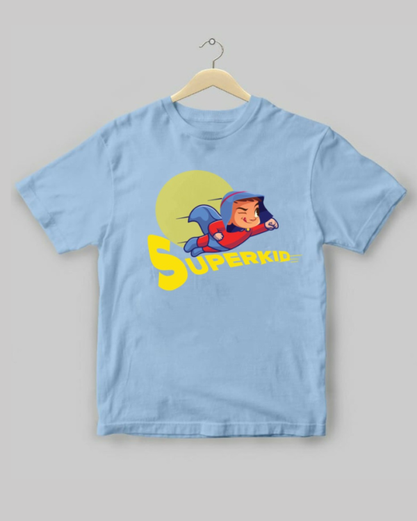 Super Kid Kids - Unisex Bengali Graphic printed t-shirt - Image 2