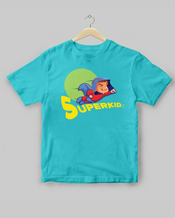 Super Kid Kids - Unisex Bengali Graphic printed t-shirt - Image 5