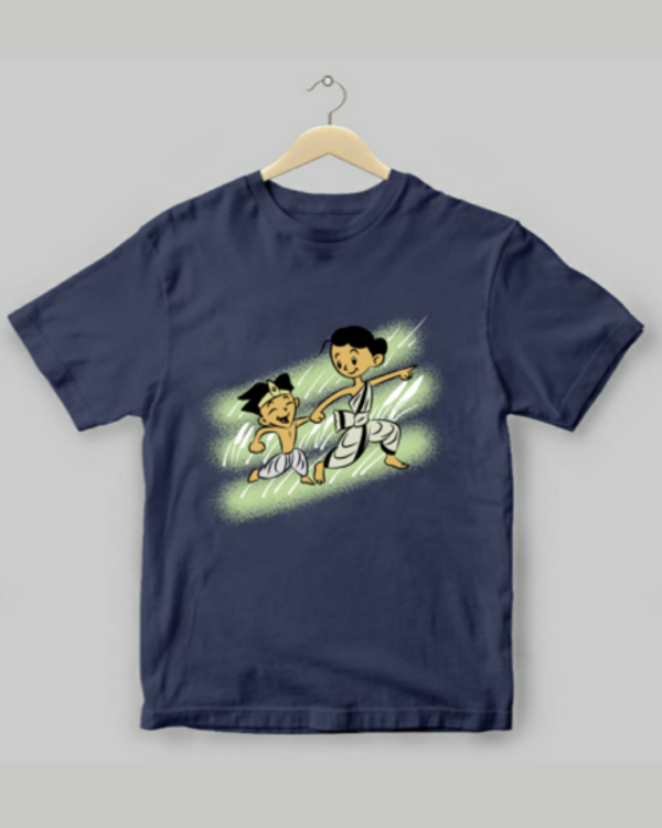 Apu Durga Kids - Unisex Bengali Graphic printed t-shirt - Image 6