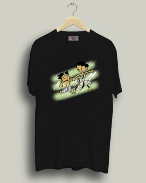 Apu Durga - Unisex Bengali Graphic printed t-shirt - Image 2