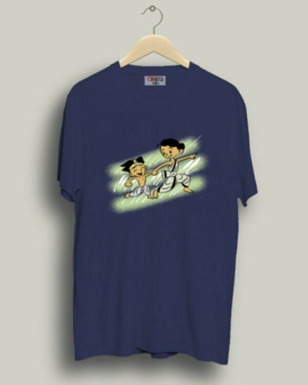 Apu Durga - Unisex Bengali Graphic printed t-shirt - Image 7