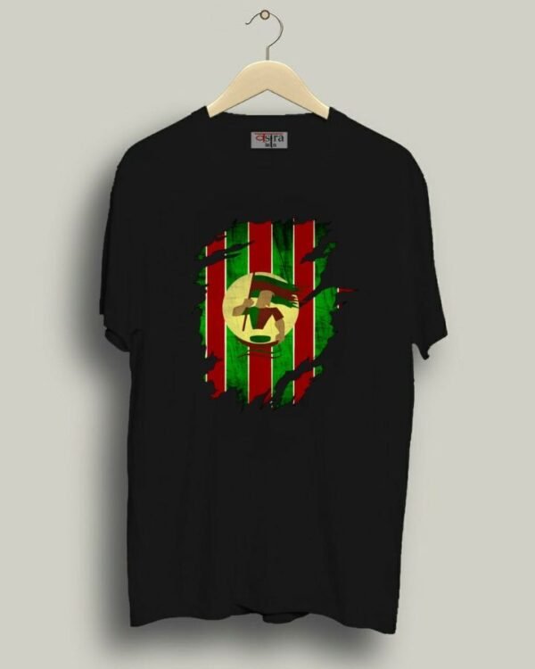 Mohunbagan - Unisex Bengali Graphic printed t-shirt - Image 3