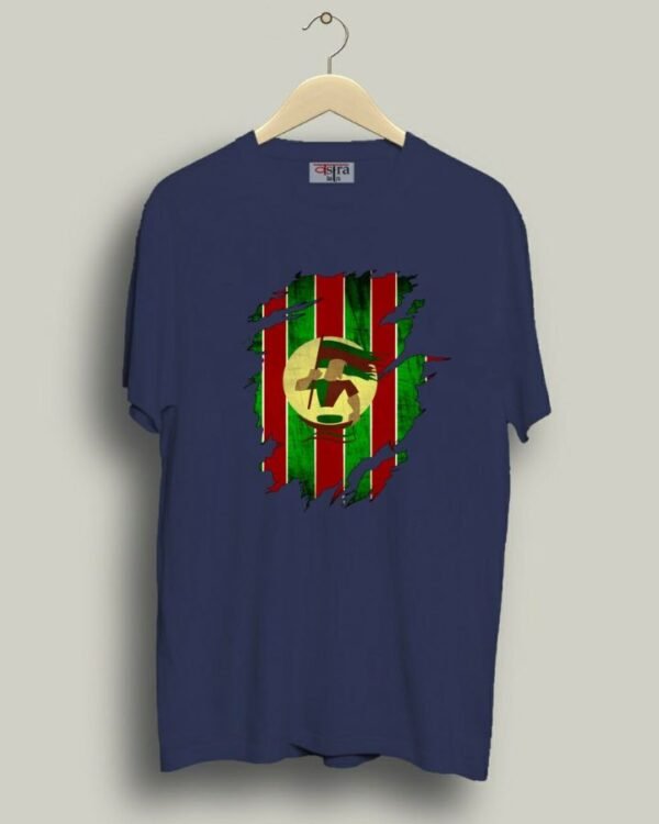 Mohunbagan - Unisex Bengali Graphic printed t-shirt - Image 2