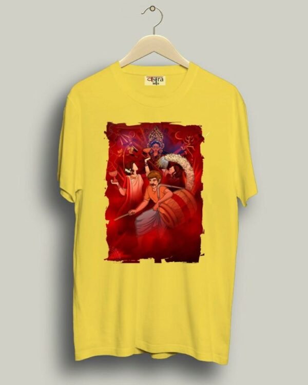Pujo Elo - Unisex Bengali Graphic printed t-shirt - Image 7