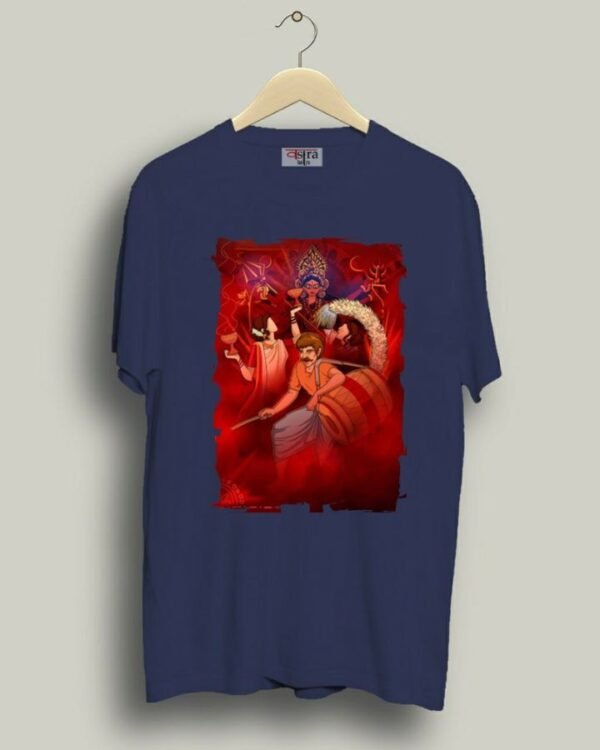 Pujo Elo - Unisex Bengali Graphic printed t-shirt - Image 3