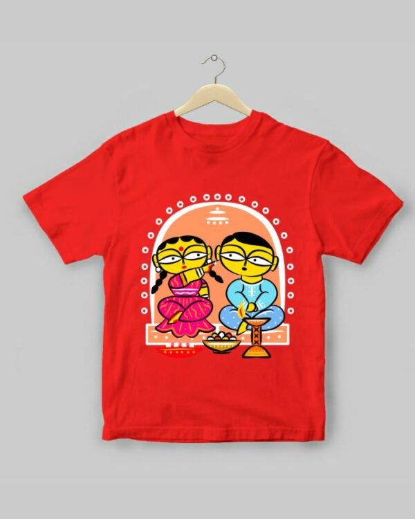 Bhai Fota Kids - Unisex Bengali Graphic printed t-shirt - Image 5