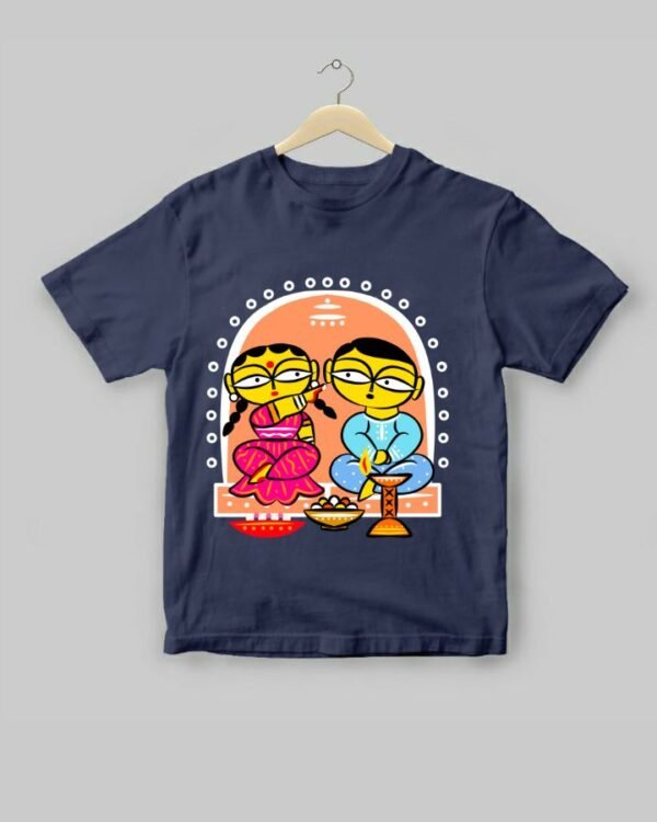 Bhai Fota Kids - Unisex Bengali Graphic printed t-shirt - Image 2