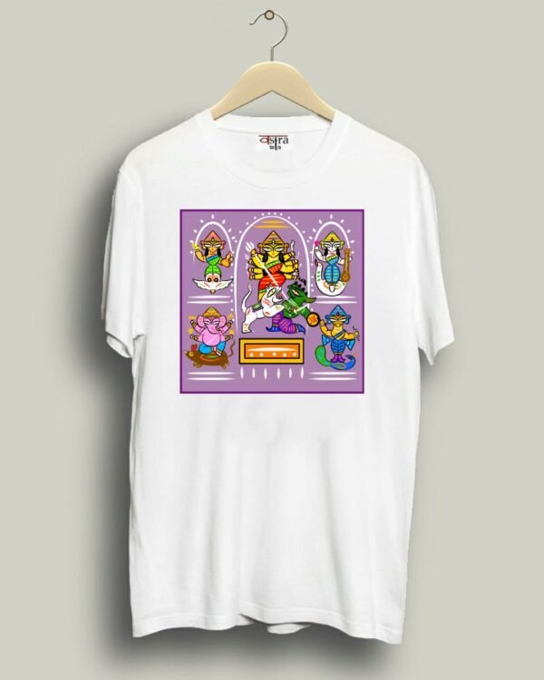 Chalchitra - Unisex Bengali Graphic printed t-shirt - Image 5