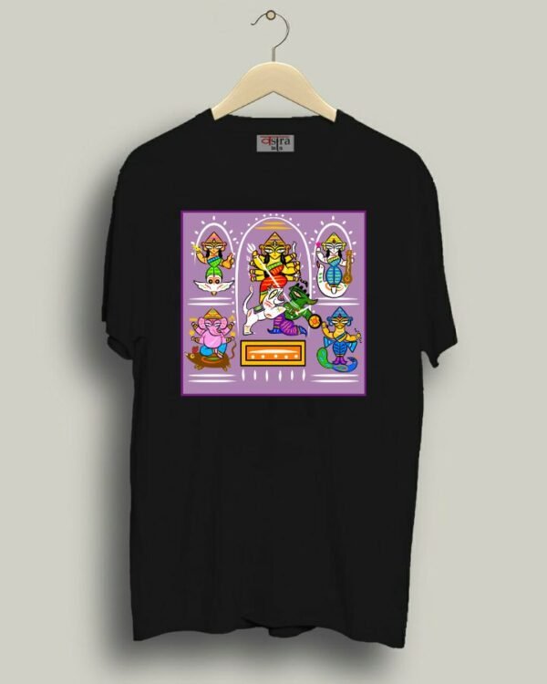Chalchitra - Unisex Bengali Graphic printed t-shirt - Image 4