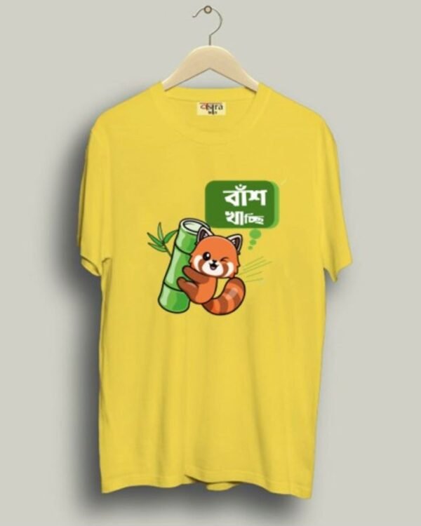 Baansh Khacchi - Unisex Bengali Graphic printed t-shirt - Image 6