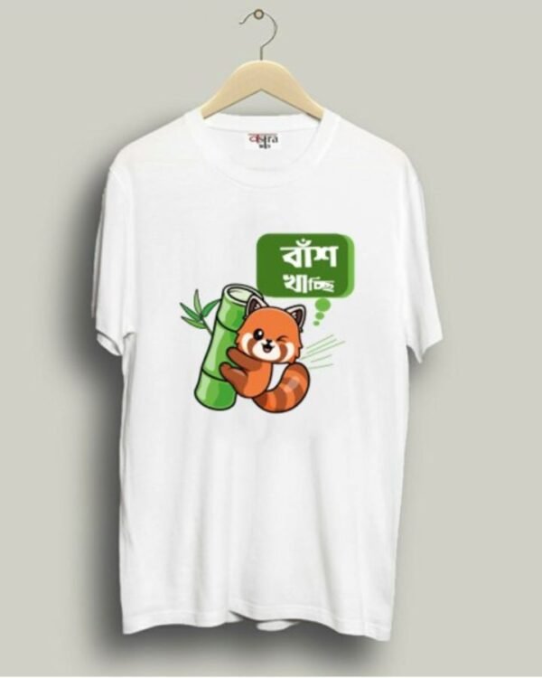 Baansh Khacchi - Unisex Bengali Graphic printed t-shirt - Image 5