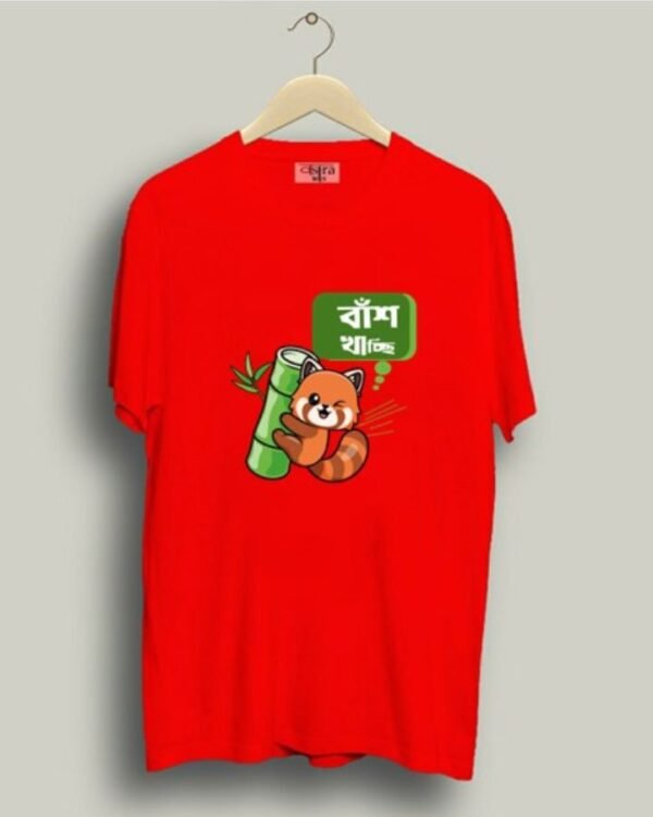 Baansh Khacchi - Unisex Bengali Graphic printed t-shirt - Image 3