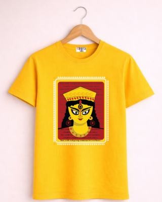 Durga Face - Unisex Bengali Graphic printed t-shirt