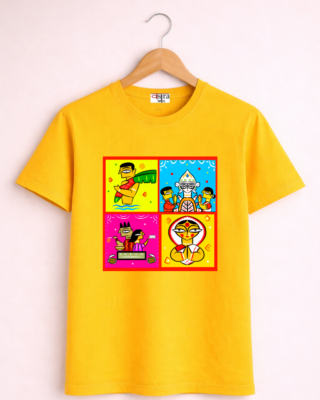 Collage - Unisex Bengali Graphic printed t-shirt