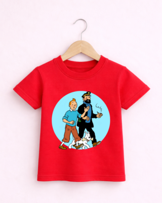 Tintin Kids - Unisex Bengali Graphic printed t-shirt